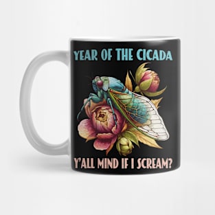 Cicadageddon Invasion Tour Year Of The Cicada Brood 2024 Mug